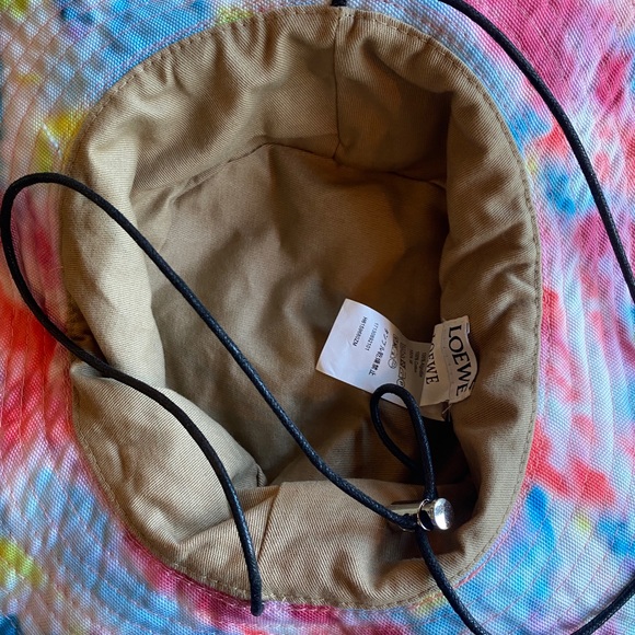 Loewe Paula's Ibiza Tie Dye Canvas Hat - Picture 9 of 9